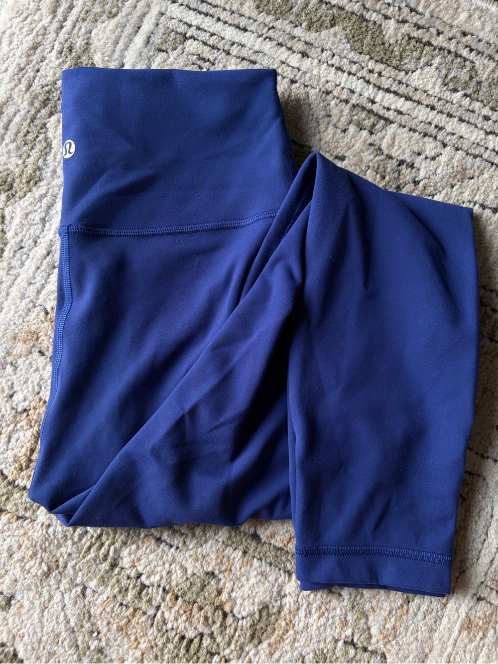 lululemon wunder train royal blue 25” leggings